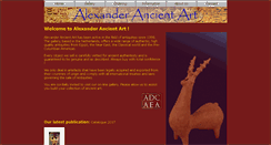 Desktop Screenshot of alexanderancientart.com